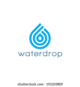 Water drop symbol