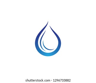 Water Drop Symbol Illustration Stock Vector (Royalty Free) 1307227120