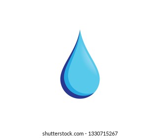 Water drop symbol illustration