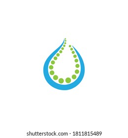 Water drop symbol  vector icon illustration design