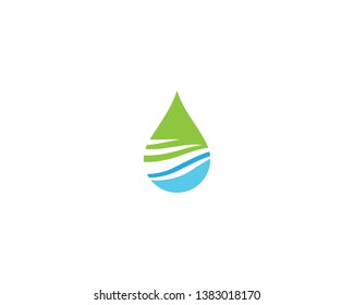 Water drop symbol vector illustration