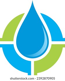 water drop target supply logo