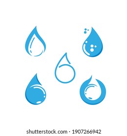 water drop  Template vector illustration design