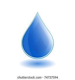 Water drop - vector