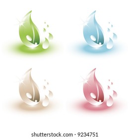 Water Drop Vector