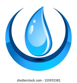 water drop vector design