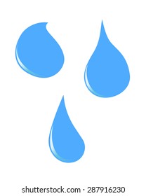 water drop vector design symbol illustration