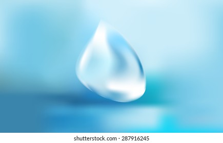 water drop vector design symbol illustration