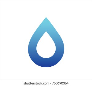 Water Drop Vector Graphics Stock Vector (Royalty Free) 750690364