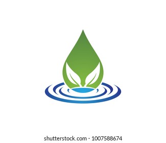 Water drop vector icon