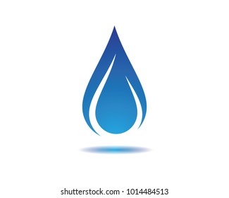 Water drop vector icon