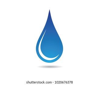 Water drop vector icon