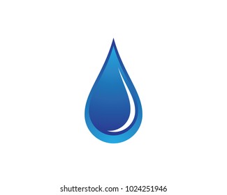 Water drop vector icon