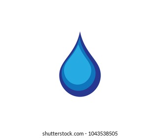 Water drop vector icon