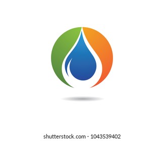Water drop vector icon