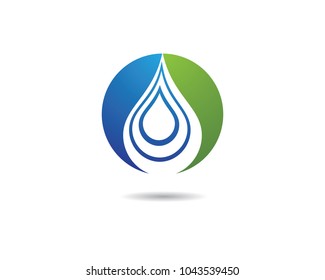 Water drop vector icon