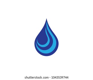 Water drop vector icon