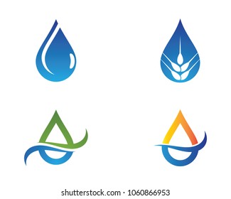 Water drop vector icon