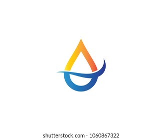 Water drop vector icon