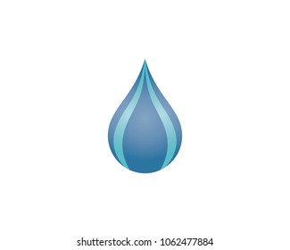 Water drop vector icon
