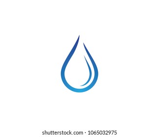 Water drop vector icon
