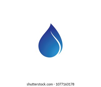 Water drop vector icon