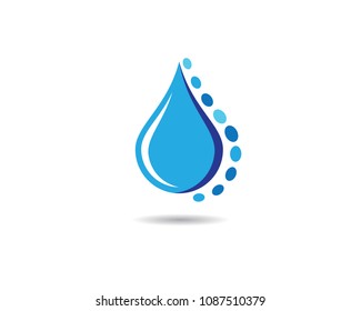 Water drop vector icon