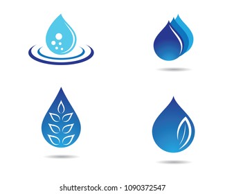 Water drop vector icon