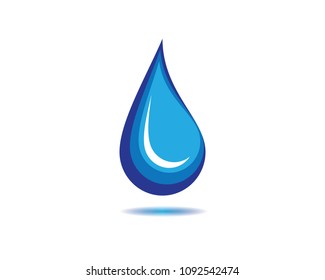 Water drop vector icon