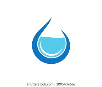 Water drop vector icon