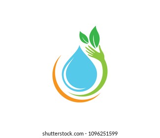 Water drop vector icon