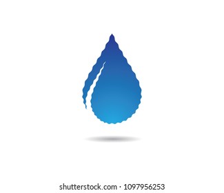 Water drop vector icon