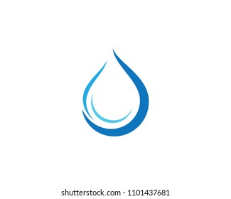 Water drop vector icon