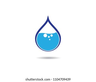 Water drop vector icon