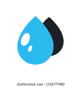 water drop vector icon