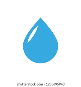 Water drop vector icon