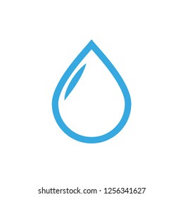 Water drop vector icon