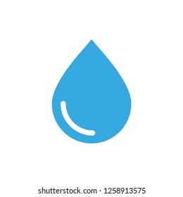 Water drop vector icon