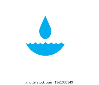 Water Drop vector icon - Vector
