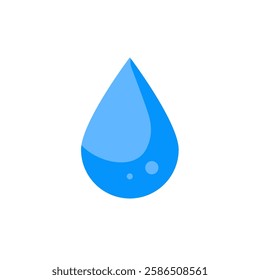  water drop - vector icon