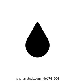 Water drop - Vector icon 