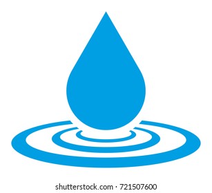 Water Drop vector icon