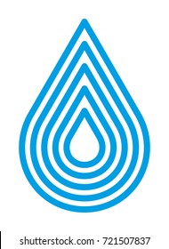 Water Drop vector icon