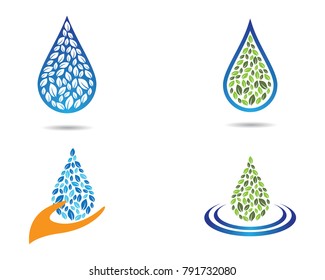 Water drop vector icon