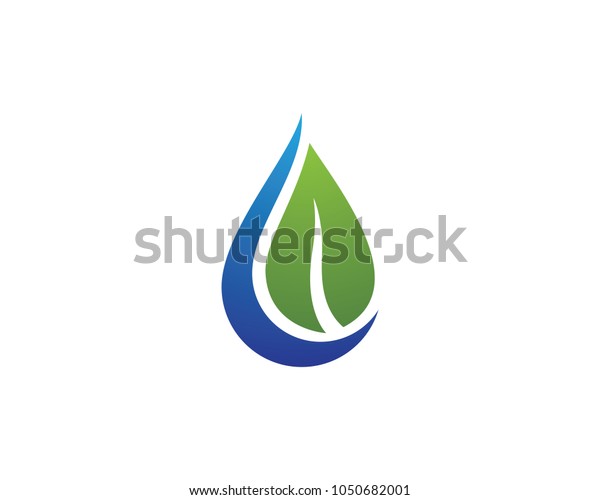 Water Drop Vector Icon Stock Vector (Royalty Free) 1050682001