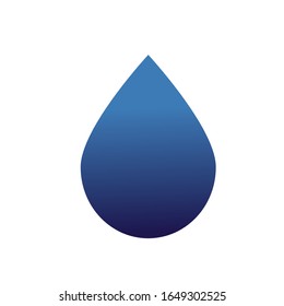 water drop vector icon design symbol