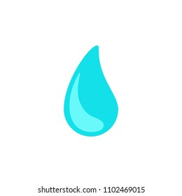 water drop vector icon illustration