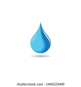 Water drop vector icon illustration