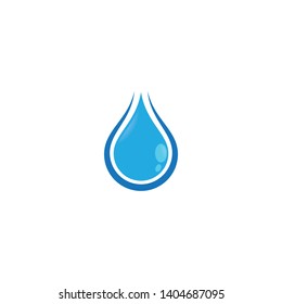 Water drop vector icon illustration