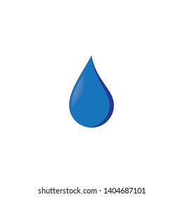 Water drop vector icon illustration